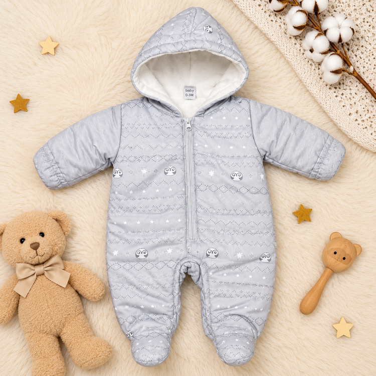 کاپشن سرهمی نوزادی خارجی برندbaby